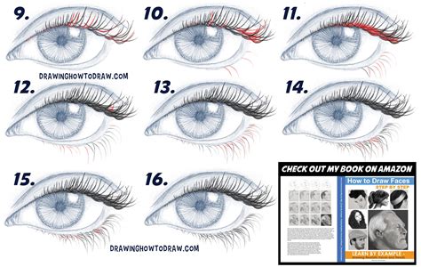 how to draw eyelashes women s and men s easy step by step drawing tutorial for beginners how
