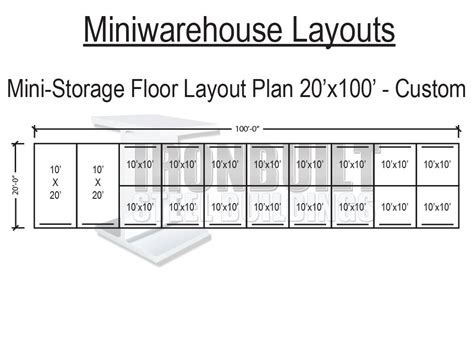 Self Storage Unit Floor Plans Mini Storage Floor Plan Layouts Self