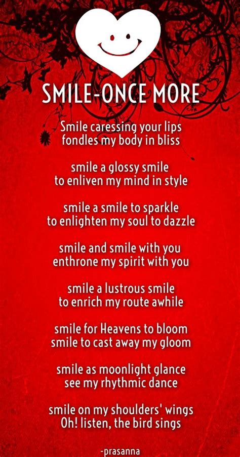 Poems To Make A Girl Smile Once More Smile Cute Love Poems Love Poem