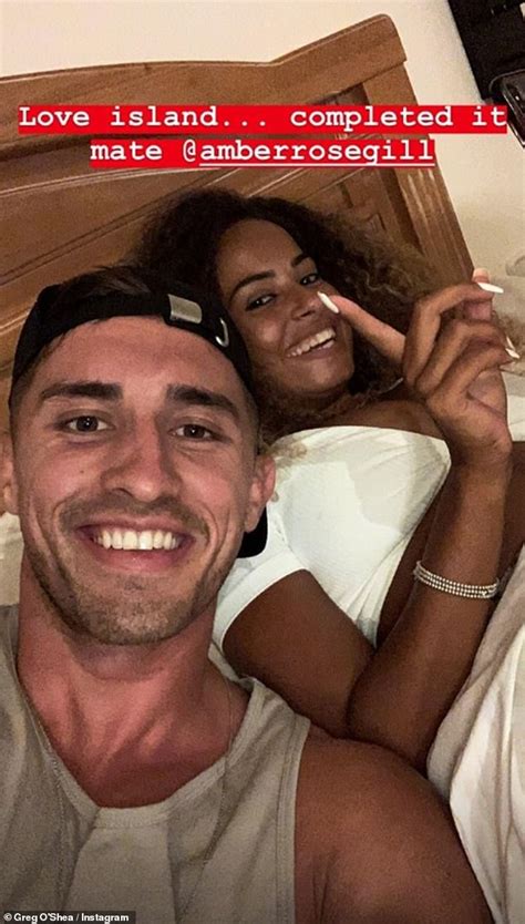 Love Island Winners Amber And Greg Share First Cute Instagram Selfie In