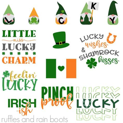 St Patrick's Day SVG Files for Cricut and Silhouette