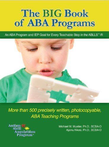 The Big Book Of Aba Programs Michael M Mueller Phd Bcba D And Ajamu