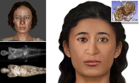 Face Of Ancient Egyptian ‘mysterious Lady Mummy Revealed In Stunningly Lifelike Reconstructions