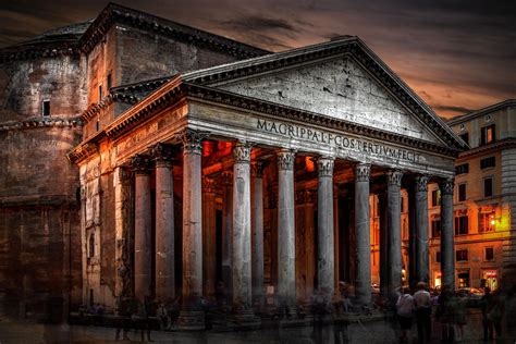 Rome Italy Pantheon Wallpaper Architecture Wallpaper Better