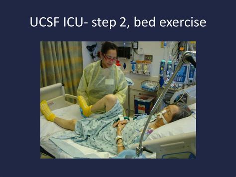 Ppt Icu Early Mobilization At Ucsf Physical Therapy For Icu Patients