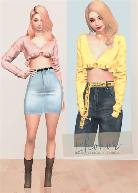 Daisy Pixels Sims 4 Sims Sims 4 Clothing