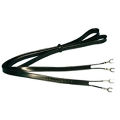 6 300 Ohm Twin Lead Cable With Spade Lugs