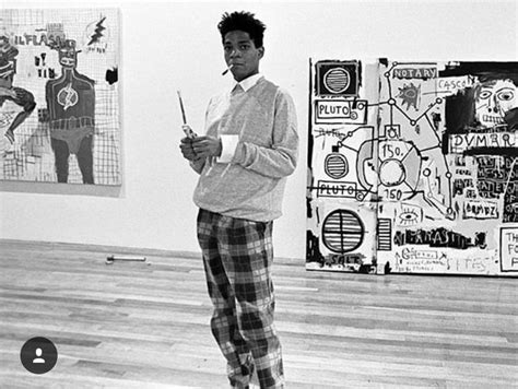 Jean Michel Basquiat Preparing For His First London Show The Times Of