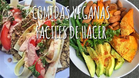 La aplicación recetas veganas contiene un gran número de recetas interesantes que combinan ingredientes de formas inesperadas. 3 COMIDAS VEGANAS FÁCILES DE HACER - Recetas Saludables ...