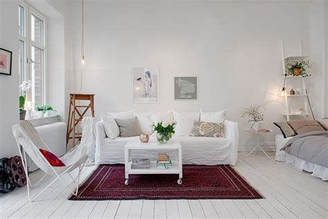 Nordic Living Room Interior Design Bring Out A Cheerful Impression