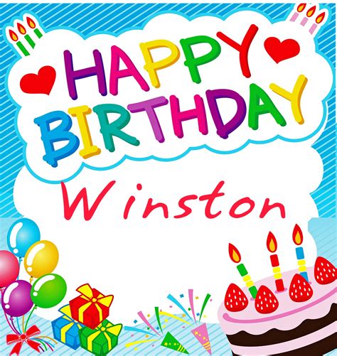 50 Best Birthday 🎂 Images For Winston Instant Download