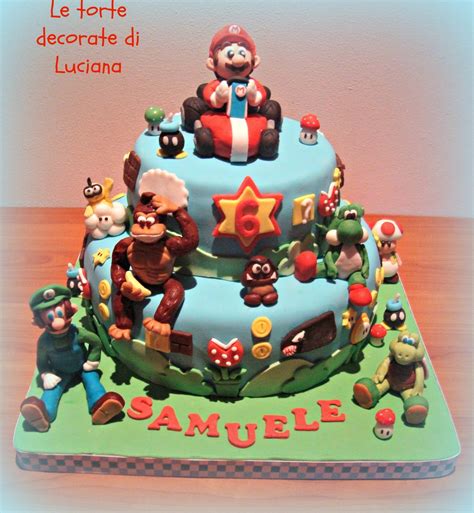 See more ideas about mario cake, super mario, super mario cake. le torte decorate: torta supermario kart