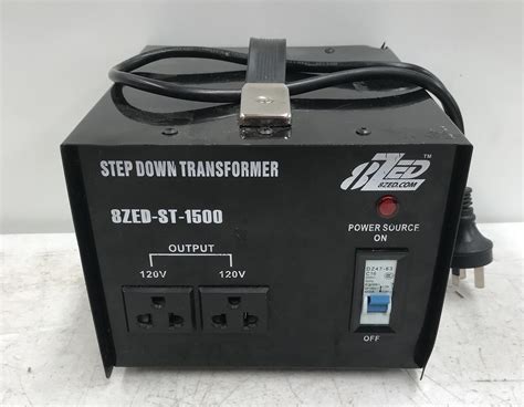 8zed 240v To 120v Step Down Transformer Lot 1165368 Allbids