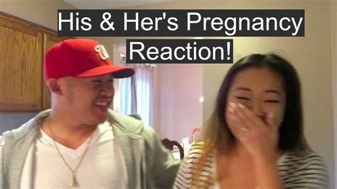 preganancy vlog intro i m pregnant his her s reaction lifewithdithandjudy youtube