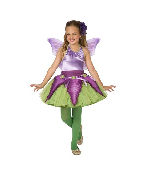 Purple Flower Fairy Girl Costume Girls Costume