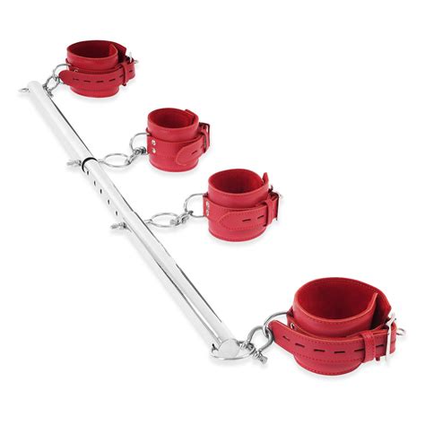 Core By Kink Straight Spreader Bar And Cuffs Set