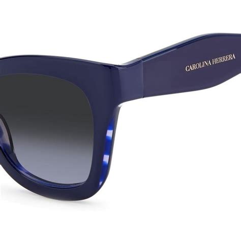 Carolina Herrera Ch 0015 S Pjp Gb Blue Sunglasses Woman
