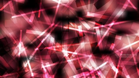 Red Black And White Overlapping Lines Abstract Background Vector