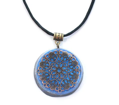 Orgonite Pendant Necklace With Ormus Emf Protection And
