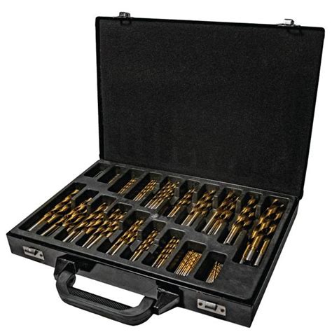 Century Drill And Tool 170 Piece Hss Drill Bit Set With Case 88170
