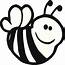 Black And White Bumble Bee Illustrations Royalty Free Vector Graphics 