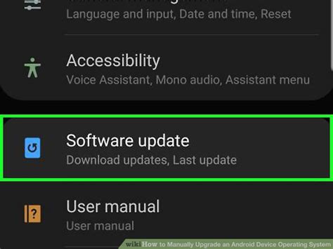 How To Manually Upgrade An Android Device Operating System