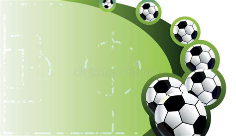 Abstract Soccer Background Stock Vector Illustration Of Background