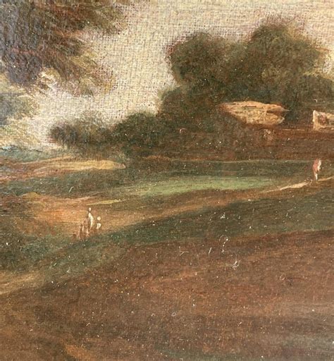 Venetian Follower Of Marco Ricci 18th Century Landscape Painting