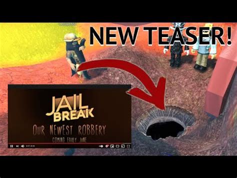 New TEASER For The New Robbery My Predictions ROBLOX Jailbreak YouTube