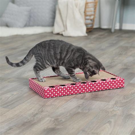 Cardboard Cat Scratcher With Play Balls Pet Care By Post