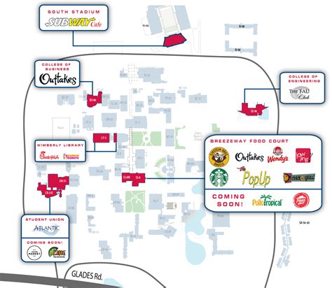 Fau Boca Raton Campus Map Map Gambaran