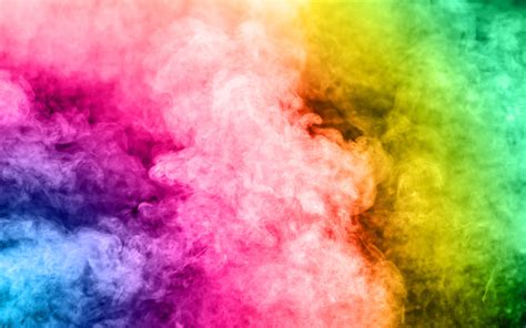 Download Wallpapers Colorful Smoke 4k Colorful Backgrounds Smoke