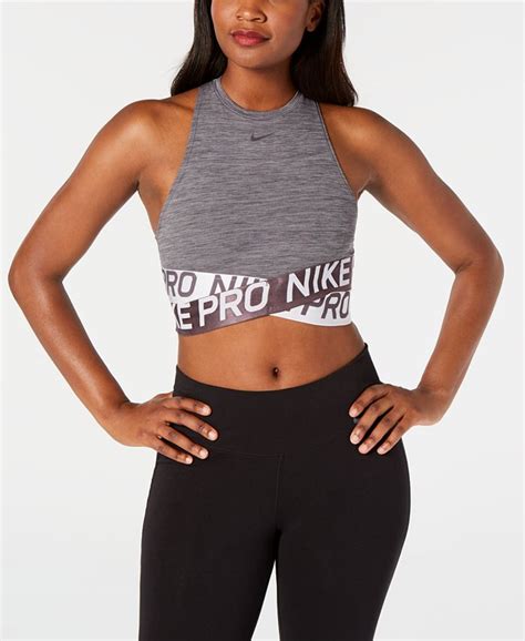 Nike Womens Pro Cropped Tank Top Macys