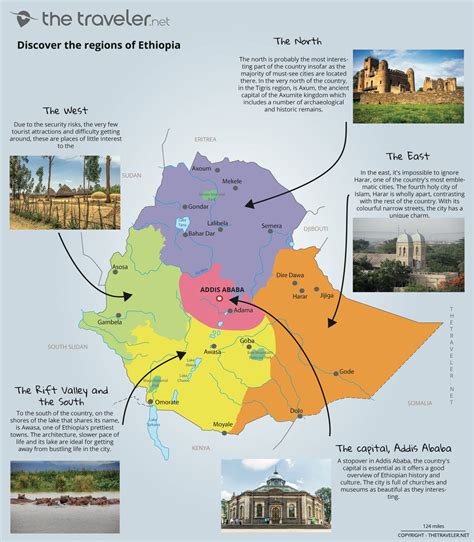 Places To Visit Ethiopia Tourist Maps And Must See Attractions