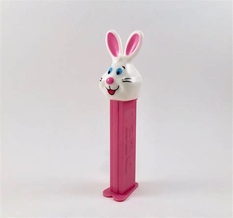 Vintage 1998 Classic Pink Easter Bunny 49 Pez Dispenser Etsy Pink