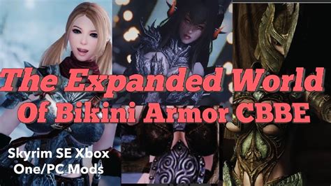 The Expanded World Of Bikini Armor CBBE By PUMPKIN Skyrim SE Xbox One