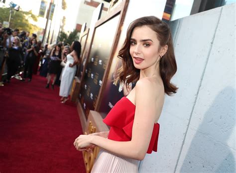 Lily Collins On Red Carpet The Last Tycoon Premiere In La 0727
