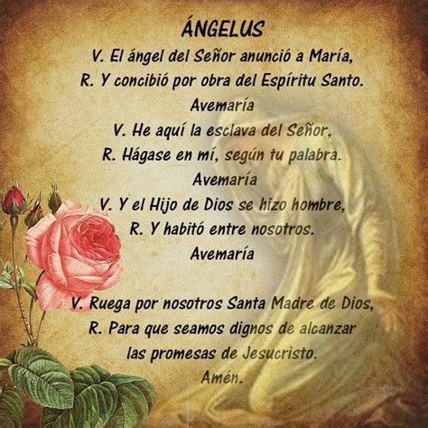El Ángelus Oraciones Oraciones Catolicas El Angelus Oracion