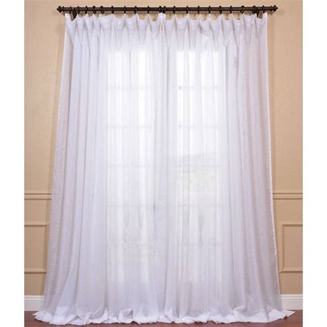 2023 Popular Signature Extrawide Double Layer Sheer Curtain Panels
