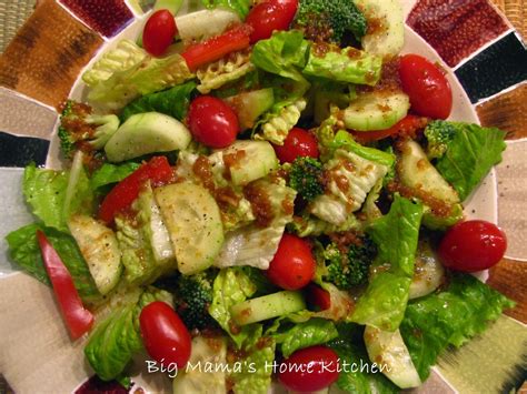 For the oven fried chicken it has not been tested for home use. Big Mama's Home Kitchen: Ginger-Soy-Garlic Dressing ...