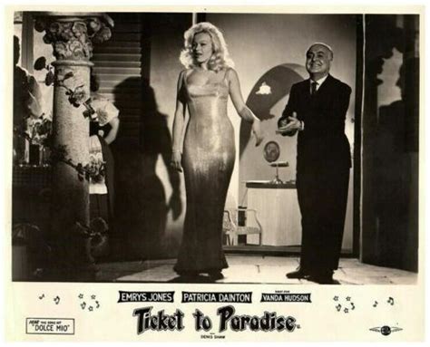 Ticket To Paradise Original Lobby Card Vanda Hudson Sexy Curvy Busty