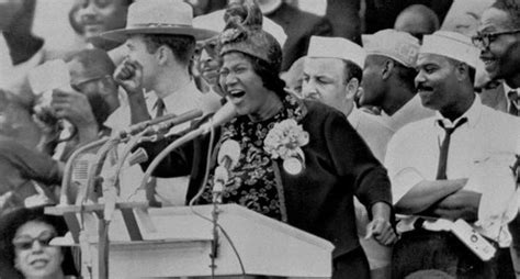 Mahalia Jackson Shouted Tell Them About The Dream Martin And He Did