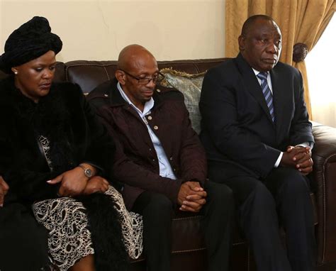 President ramaphosa recently infuriated opposition parties when he corrected a statement he made about the da and ifp now want the link between the ramaphosa family and bosasa investigated. Ramaphosa visits Uyinene Mrwetyana's family | GroundUp