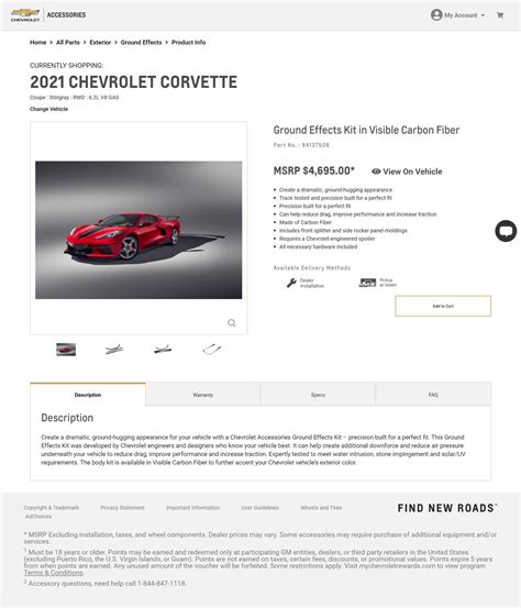 C8 Corvette 5vm Ground Effects Kit Is Available Again