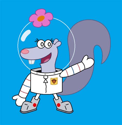 Sally The Squirrel As Sandy Cheeks By Pingguolover On Deviantart