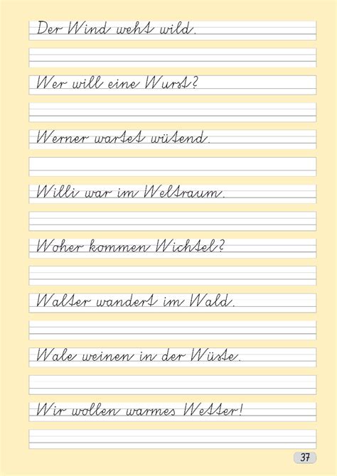 Lernhilfen für deutsch in der 1. Schreibschrift Linien Klasse 2 - Sonniges Klassenzimmer: Schreibschrifthelfer / Basisstriche ...