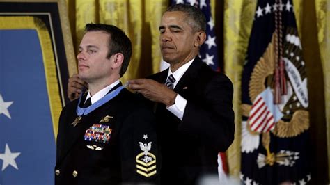 Navy Seal Receives Medal Of Honor For Heroic Rescue In Afghanistan