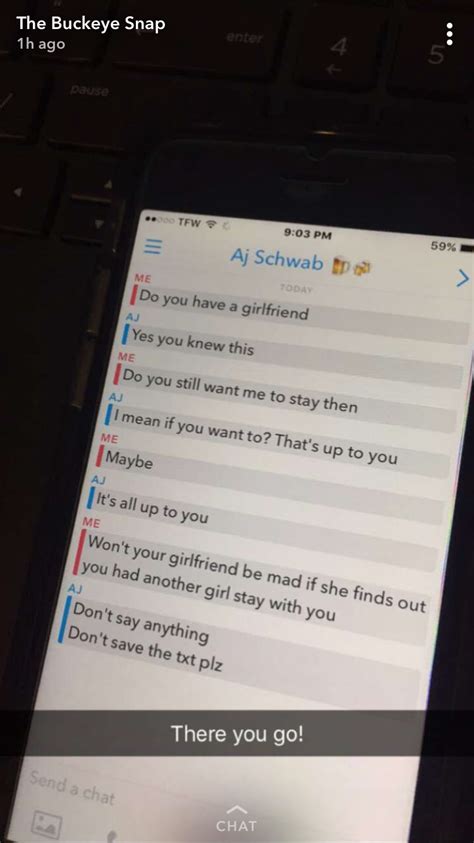 girl posts cheating guy s conversation to snapchat