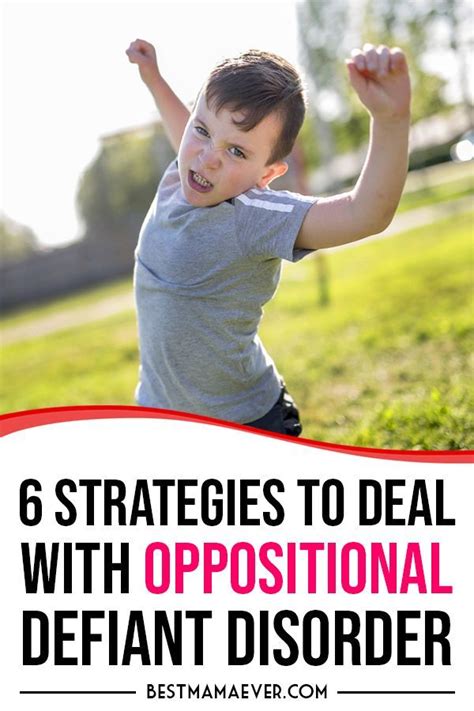 How To Deal With A Child With Odd 6 Strategies Impulsive Children
