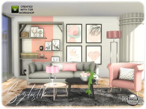 Sims 4 Living Room Cc Tutorial Pics